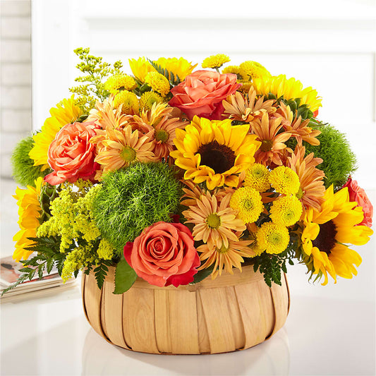 Harvest Sunflower Basket – THE FLORAL SHOP BY LOWE'S NURSERY, Morganton NC