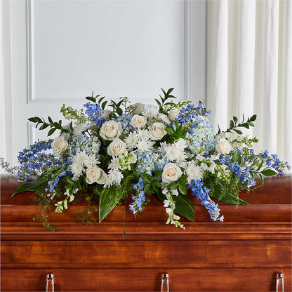 Timeless Essence Casket Spray – THE FLORAL SHOP BY LOWE'S NURSERY, Morganton NC