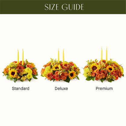 Autumn Harmony Centerpiece – THE FLORAL SHOP BY LOWE'S NURSERY, Morganton NC