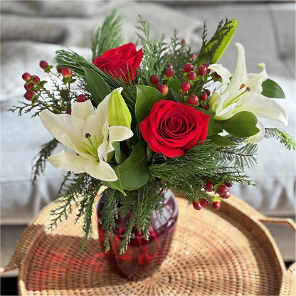 Evergreen Delight Bouquet – THE FLORAL SHOP BY LOWE'S NURSERY, Morganton NC