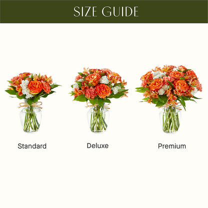 Apricot Glow Bouquet – THE FLORAL SHOP BY LOWE'S NURSERY, Morganton NC