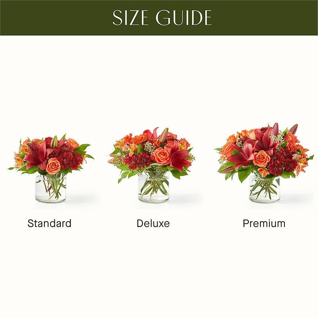 Crimson Leaves Bouquet – THE FLORAL SHOP BY LOWE'S NURSERY, Morganton NC