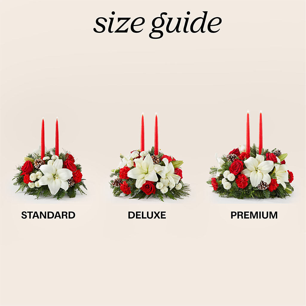 Seasonal Festivities Centerpiece – THE FLORAL SHOP BY LOWE'S NURSERY, Morganton NC