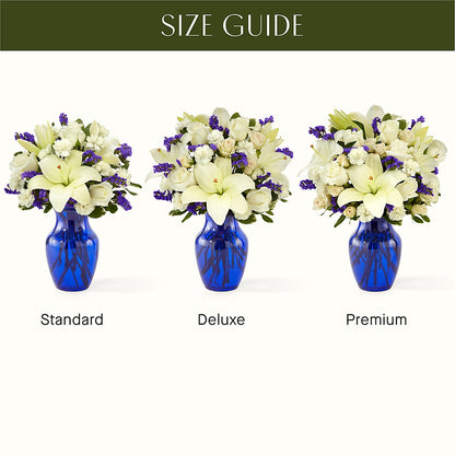 Sapphire Rush Bouquet – THE FLORAL SHOP BY LOWE'S NURSERY, Morganton NC