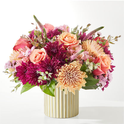 Berry Cobbler Bouquet with Ivory Vase – THE FLORAL SHOP BY LOWE'S NURSERY, Morganton NC