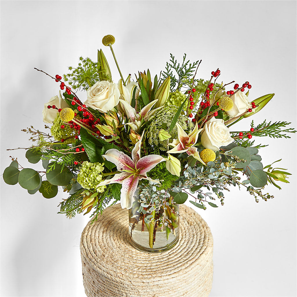 Berry & Bright Bouquet – THE FLORAL SHOP BY LOWE'S NURSERY, Morganton NC