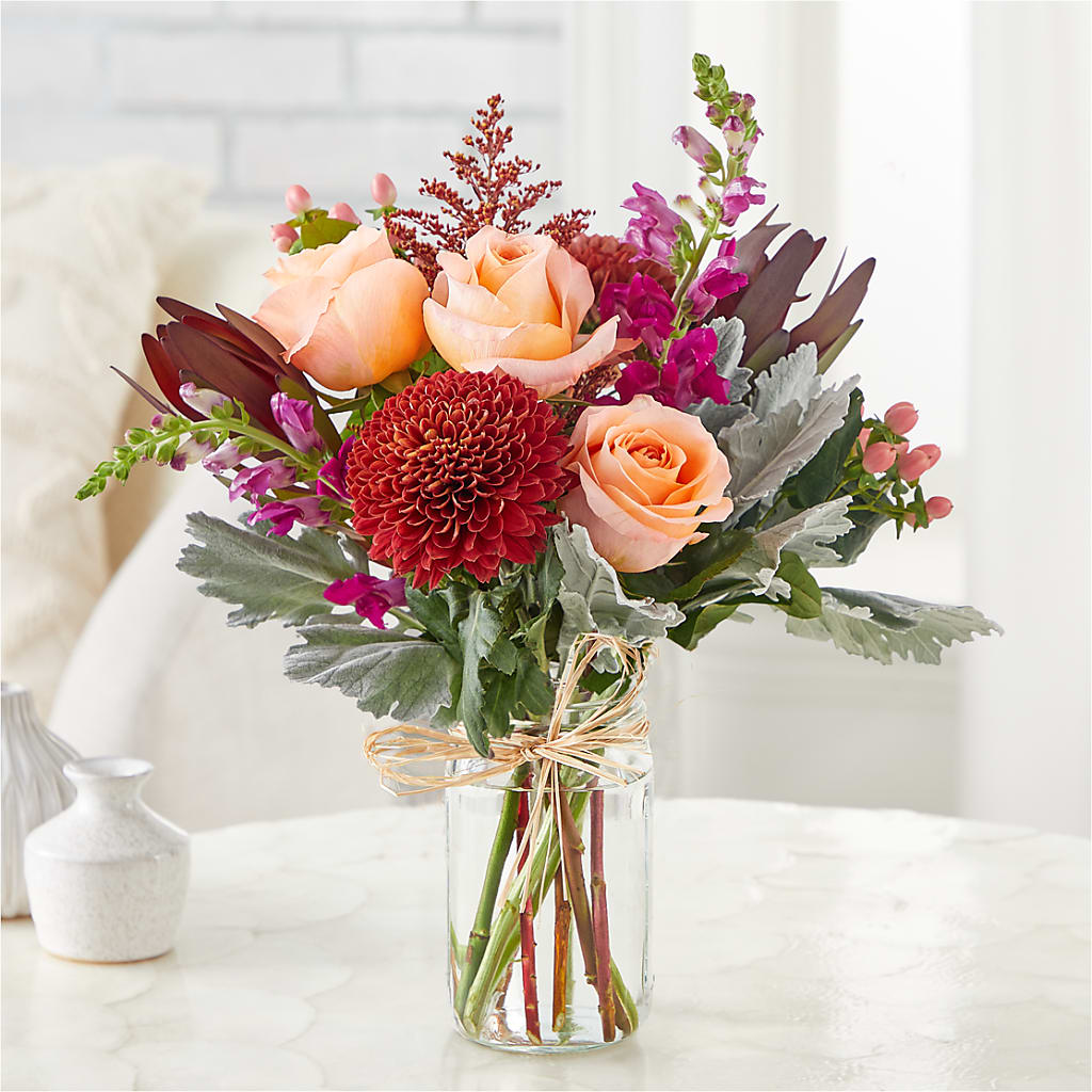Moody Hues Bouquet – THE FLORAL SHOP BY LOWE'S NURSERY, Morganton NC