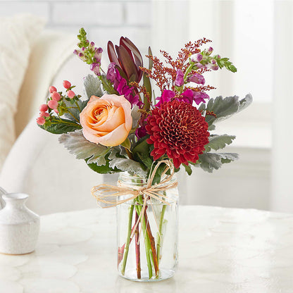 Moody Hues Bouquet – THE FLORAL SHOP BY LOWE'S NURSERY, Morganton NC