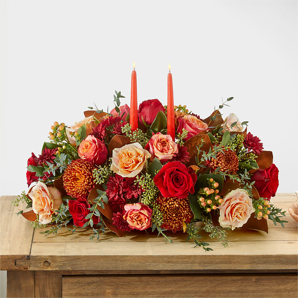 Gather Near Centerpiece – THE FLORAL SHOP BY LOWE'S NURSERY, Morganton NC
