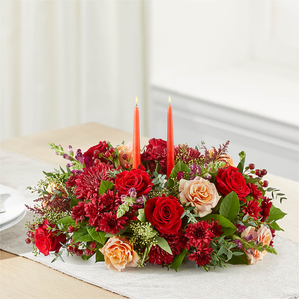 Most Thankful Centerpiece – THE FLORAL SHOP BY LOWE'S NURSERY, Morganton NC