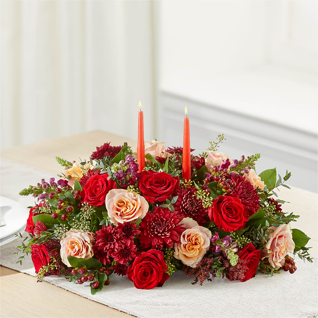 Most Thankful Centerpiece – THE FLORAL SHOP BY LOWE'S NURSERY, Morganton NC