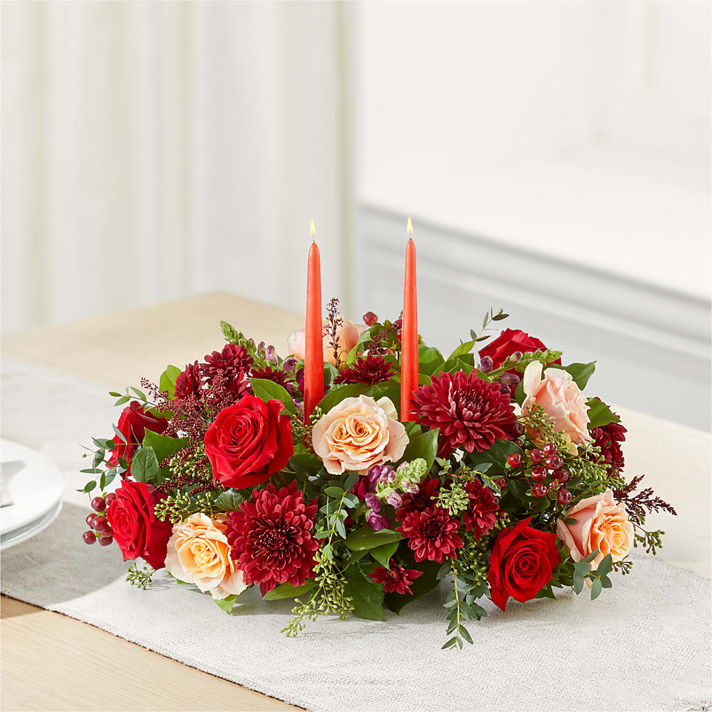 Most Thankful Centerpiece – THE FLORAL SHOP BY LOWE'S NURSERY, Morganton NC