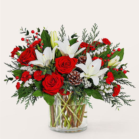 Best in Snow Bouquet – THE FLORAL SHOP BY LOWE'S NURSERY, Morganton NC