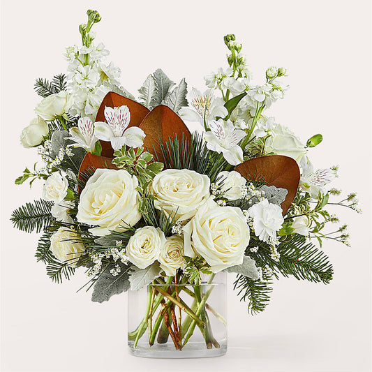 Fresh Snowfall Bouquet – THE FLORAL SHOP BY LOWE'S NURSERY, Morganton NC