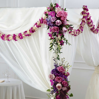 Color & Light Chuppah Decor – THE FLORAL SHOP BY LOWE'S NURSERY, Morganton NC