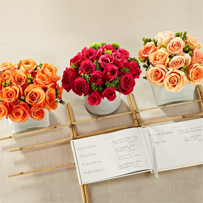 Dawn Rose Centerpiece – THE FLORAL SHOP BY LOWE'S NURSERY, Morganton NC